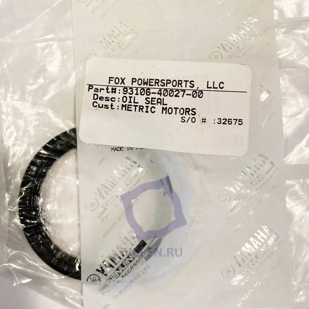 Сальник Yamaha 93106-40027-00