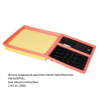 Фильтр воздушный двигателя Stellox 71-01060-SX для Skoda Fabia/Roomster, VW Golf/Polo, Seat Altea/Cordoba/Ibiza 1.4/1.6 с 2005г