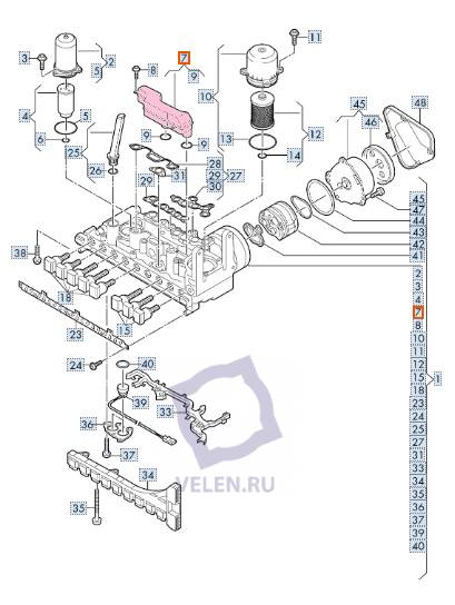Фильтр для акпп робота 7-ступ. DSG PATRON PF5139
