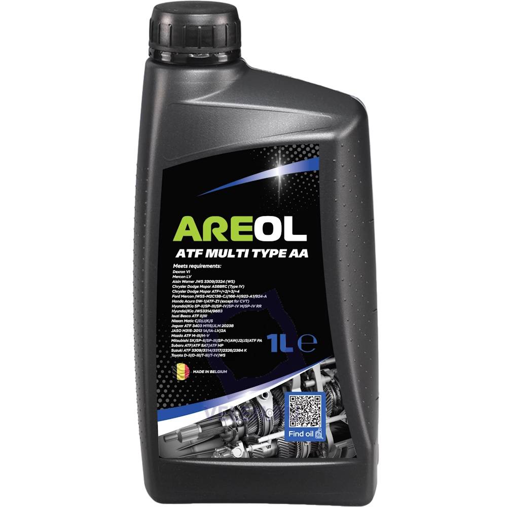 Трансмиссионное масло синтетическое для АКПП AREOL ATF MULTI TYPE AA 1л