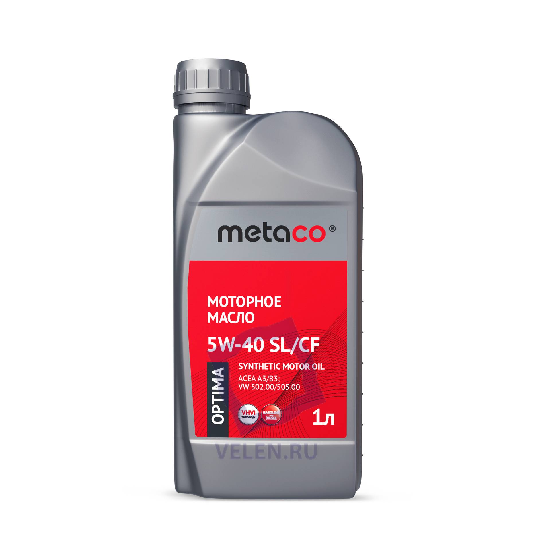 Масло моторное синтетическое Metaco oil OPTIMA 5W-40 SL/CF 1L