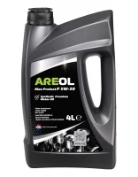 Масло моторное синтетическое AREOL Max Protect F 5W-30  4 литра ACEA A5/B5, API SL/CF, FORD WSS-M2C913-D