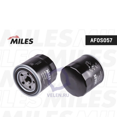 Фильтр масляный Miles AFOS057 для HYUNDAI/KIA/MAZDA/MITSUBISHI
